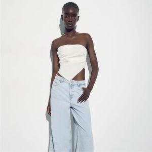 NWT Zara Elegant Tube Top